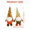 thumbnail image 2 of 2pcs encantadora fiesta de acción de gracias muñecas adornas muñecas de decoración de muñecas gnome delicadas muñecas HOMEMAXS 14372058-MX, 2 of 6