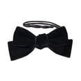 thumbnail image 4 of Xihbxyly Rizador de Pelo con Lazo de Terciopelo, Elegante Diadema Coreana, Accesorio Elegante para El Cabello, Horquilla Cómoda para Cabello Grueso, Ideal para Uso Diario, Fiestas y Ceremonias, Perfe, 4 of 7