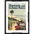 thumbnail image 5 of Art.com Travel Poster for Genoa Art Print, Black Frame Wall Art, 17" x 23", 5 of 5