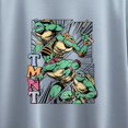 thumbnail image 3 of Teenage Mutant Ninja Turtles - Femme Comic Short Sleeve Boxy Graphic T-Shirt, 3 of 5