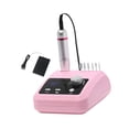 thumbnail image 4 of Máquina perforadora uñas con brocas para uñas acrílicas y gel, 45000 RPM, ligera, para manicura y pedicura, recargable para uso doméstico. Rosa, 4 of 10