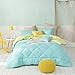 thumbnail image 3 of Byourbed Yucca/Limelight Yellow Full Comforter - Oversized Full XL Bedding, 3 of 3