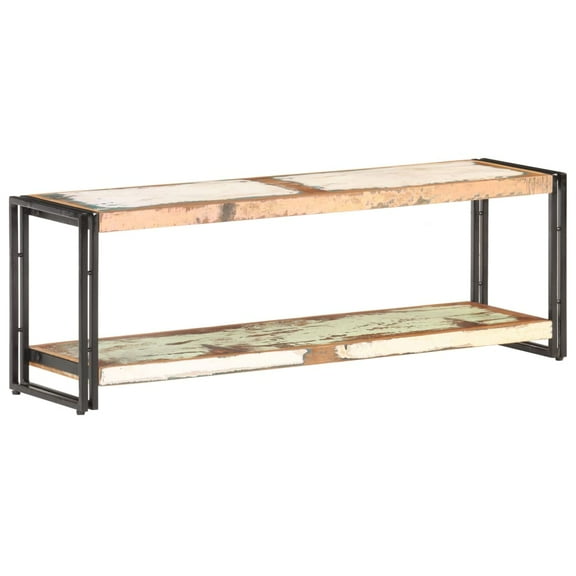 vidaXL TV Stand 47.2"x11.8"x15.7" Solid Wood Reclaimed