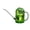 F, variant on Elegant 1L Long Spout Watering Can for Indoor and Outdoor Plants, Small Translucent Plant Watering Pot with Measurements and Removable Rose Sprinkler Head for Precise Watering
