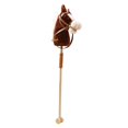 thumbnail image 2 of DOLITY Stick Horse Fun Riding Stick for 3 Years+ Boys Girls Kids coffee with roller, 2 of 8