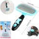 thumbnail image 5 of Cepillo Slicker grande, rotación de 360 grados, cepillo Slicker flexible para perros de pelo largo, cepillo Slicker para perros y gatos, cepillo Teezer para mascotas (grande, azul) Sincero  Hogar, 5 of 5