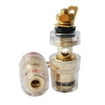 thumbnail image 3 of 24 Uds 4mm amplificador altavoz Terminal enlace post conector tipo banana, 3 of 4