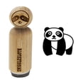 thumbnail image 1 of Panda Walking Doodle Rubber Stamp for Scrapbooking Crafting Stamping - Large 1-1/4 Inch, 1 of 7