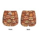 thumbnail image 3 of Balery Brown Owl Pantalones cortos deportivos para mujer con forro y dos bolsillos, elásticos, para entrenamiento, gimnasio, yoga-Small, 3 of 7