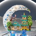 thumbnail image 4 of Frozen Palace Building Blocks Toys, Educational Assembly Chinese Ancient Architecture, Birthday Gift, 4 of 5