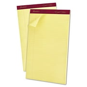 Ampad Gold Fibre Pads 8 1/2 x 14 Canary 50 Sheets Dozen 20030