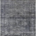 thumbnail image 1 of Ahgly Company Machine Washable Indoor Square Industrial Modern Gunmetal Gray Area Rugs, 5' Square, 1 of 1