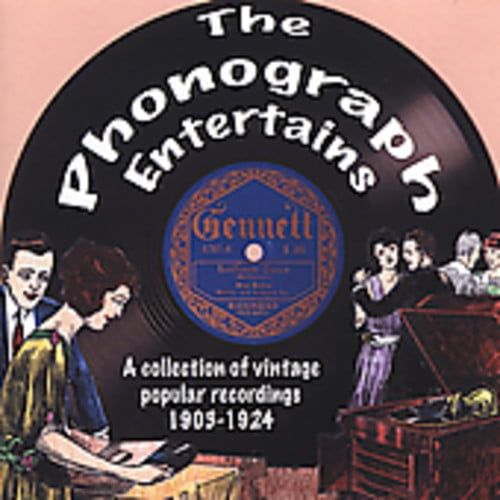 Various Artists - The Phonograph Entertains: A Collection Of Vintage Popular Recordsings1903-24 - Vocal Jazz - CD