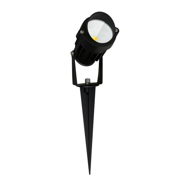 Estevez Proyector LED Exterior MINIMAL Negro 5.7W 3000K, Protección IP65, Dirigible