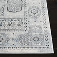 thumbnail image 3 of SAFAVIEH Alhambra Evan Floral Bordered Runner Rug, Ivory/Grey, 2' x 8', 3 of 11