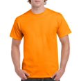 thumbnail image 1 of Gildan Mens Heavy Cotton T-Shirt, M, Tennessee Orange, 1 of 2