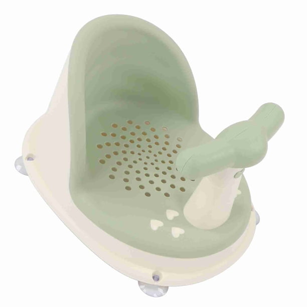 Asiento Infantil Para Bañera, Asiento Portátil Para Baño De Bebé A Prueba De Piel, Desmontable Con Succiones Para Viajes
