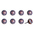 thumbnail image 1 of KNOB-IT VINTAGE HANDPAINTED CERAMIC KNOBS (8 Pack) K000001, 1 of 3