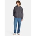 thumbnail image 2 of No Boundaries Boxy Fit Cropped Sweatshirt Hoodie, Men's & Big Men's, 2 of 5