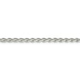 thumbnail image 3 of 925 Sterling Silver 3.7mm Polished & D/C 20 inch Spiga Chain 18 Inch, 3 of 7