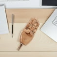 thumbnail image 1 of HIAKDOFT Flexible Hand Model Figure Realistic Wooden Ornament For Enthusiasts 1Pack, 1 of 7