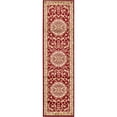 thumbnail image 1 of Unique Loom Versailles Medallion Floral Rug 2' 7 x 10' Runner Burgundy/Ivory, 1 of 2