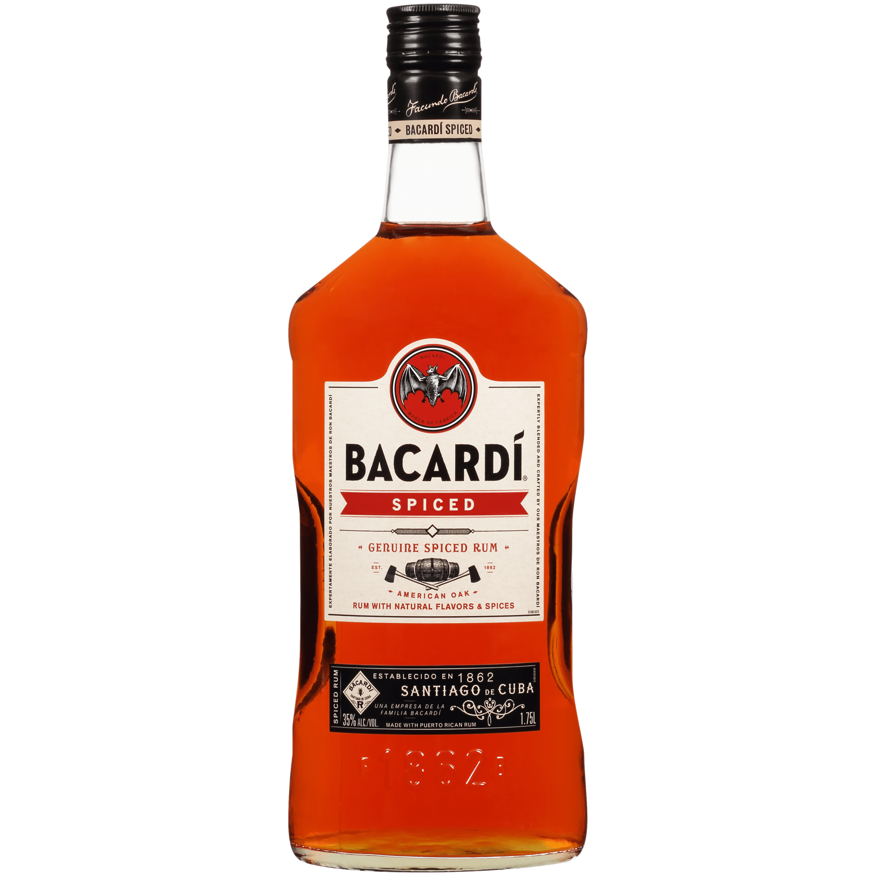 Bacardi Spiced Rum 175 L - Walmartcom