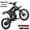 GT73 PRO 50Mph, variant on Riding'times-GT73 Electric Dirt Bike for Adults 2400W 48V Motor 36.4 Dual Battery Max 37 mph 85 mile Hydraulic Brakes Full Suspension UL2849