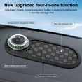 thumbnail image 2 of Multifunction Car Anti-Slip Mat, Rotatable Anti Skid Car Dashboard Mat, Universal Car Phone Holder with Temporary Parking Numbe for Phones, Sunglasses, Keys, Gadgets, 2 of 7