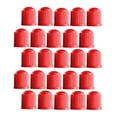 thumbnail image 4 of 25 tapones universales para válvulas de neumáticos de coche, aptos para decoración de válvulas de vehículos. Rojo, 4 of 8