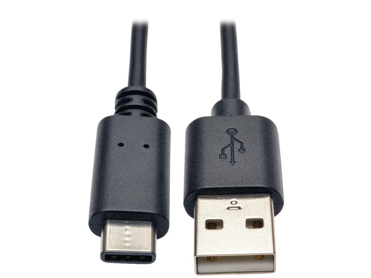 Tripp Lite USB 2.0 Hi-Speed Cable (A Male to USB Type-C Male), 3-ft. - image 3 of 15