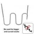 thumbnail image 2 of Oubit Welding Staples,100pcs 0.6mm Auto Bumper V Style Staples Pre Cut Staples Built for the Future, 2 of 9