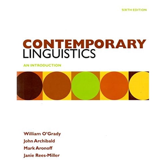 Pre-Owned Contemporary Linguistics (Paperback) 0312555288 9780312555283