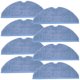 thumbnail image 1 of Paquete De 8 Almohadillas De Repuesto Para Fregona De Microfibra S7 Para Xiaomi Roborock S7 Roborock S7+ Roborock S7 Maxv Roborock S8/S8+ Roborock S7 Maxv Plus Roborock T7S T7 Plus T7S Plus Robot Vacu, 1 of 5