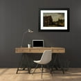 thumbnail image 4 of Christian Wilhelm Ernst Dietrich 24x17 Black Modern Framed Museum Art Print Titled - Scene from Rural Life, 4 of 5