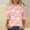 Multicolor, variant on Christmas Shirts for Women Print 3/4 Sleeve Crew Neck Fashion Graphic Santa Pullover Tops Fall Winter Festival Vacation Going out Loungewear Blouses Casual T Shirts