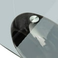 thumbnail image 3 of vidaXL Coffee Table with Oval Glass Top High Gloss Black, 3 of 4