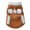 Brown, variant on Small Dog Cat Pet Winter Clothes Jacket Coat Apparel Warm Sweater Puppy Warm Vest Costume