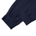thumbnail image 6 of cfhntfmh Mens Workout Pants Elastic Waisted Drawstring Running Pants with Pockets Lightweight Athletic Clothes (Dark Blue,XX-Large), 6 of 7