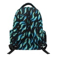 thumbnail image 2 of FKELYI Large Capacity Schoolbag for Kids Backpack with Multi-Pockets Blue Fire Dinosaur Print 17 Inch School Backpacks Bookbag Causal Daypack for Back-to-School, 2 of 6