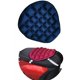 thumbnail image 5 of Scienceny Cojín de asiento de motocicleta, Protector de almohadilla de asiento, funda de asiento de motocicleta cómoda para coche deportivo de tranvía Accesorios para motos No.2 Scienceny VI012110-02, 5 of 6