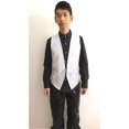 thumbnail image 5 of Chaleco de lentejuelas de alto rendimiento de corte ajustado y de combinación completa para la reunión anual de la empresa Chaleco con cuentas con clip y marea estilo para hombres y mujeres, 5 of 5