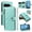 Green, variant on Wallet Lanyard Crossbody Strap Heavy Duty Case for Google Pixel 10 / 10 Pro with Cash Slots Card Holder Zipper Pocket Remium PU Leather TPU Full Body Protective Kickstand Rugged Phone Cover,Purple