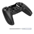 thumbnail image 1 of Carcasa de repuesto para controlador de juego, carcasa con destornillador para PS5 Gamepad, color negro, 1 of 5