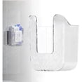 thumbnail image 1 of W829 Kitchen Wipes Storage, Flushable Wipes Holder for Bathroom, Wall-Mounted Tissue Box, Non-Slip Flushable Wipes Holder, Wipe Container, Wipes Dispenser for Kitchen Bedroom Bathroom, White, 1 of 1