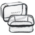 thumbnail image 1 of Bolsa de cosméticos de viaje impermeable transparente SHANY Slumber Party, 1 of 9