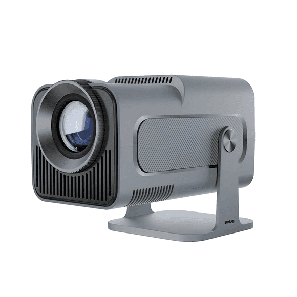 Proyector Hy320 Hd 4k 1080p Android 11 Wifi 390  Belug,Gris