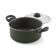 thumbnail image 6 of Mainstays 7-Piece Non-Stick Cookware Set With Lids in Mossy Green, 6 of 10