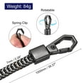 thumbnail image 2 of Uxcell 39" Purse Chain Strap Purse Handle Cross Body Shoulder Replacement Strap, Black, 2 of 5