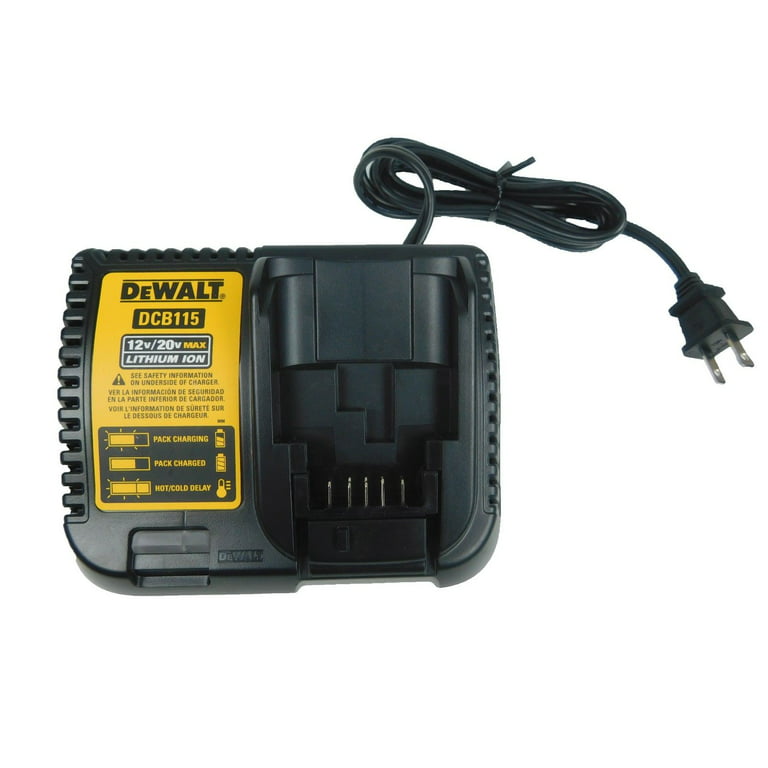 Pack 2 batteries 18V 2Ah XR Li-Ion + chargeur - DEWALT - DCB115D2-QW